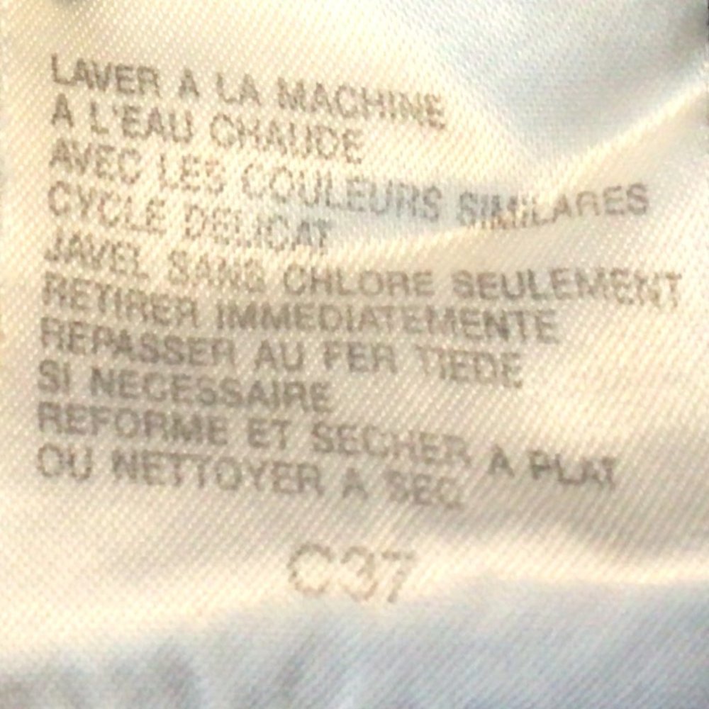 Liz & Co (Liz Claiborne) - Blue & white stripe hoodie sweatshirt - Picture 10 of 10